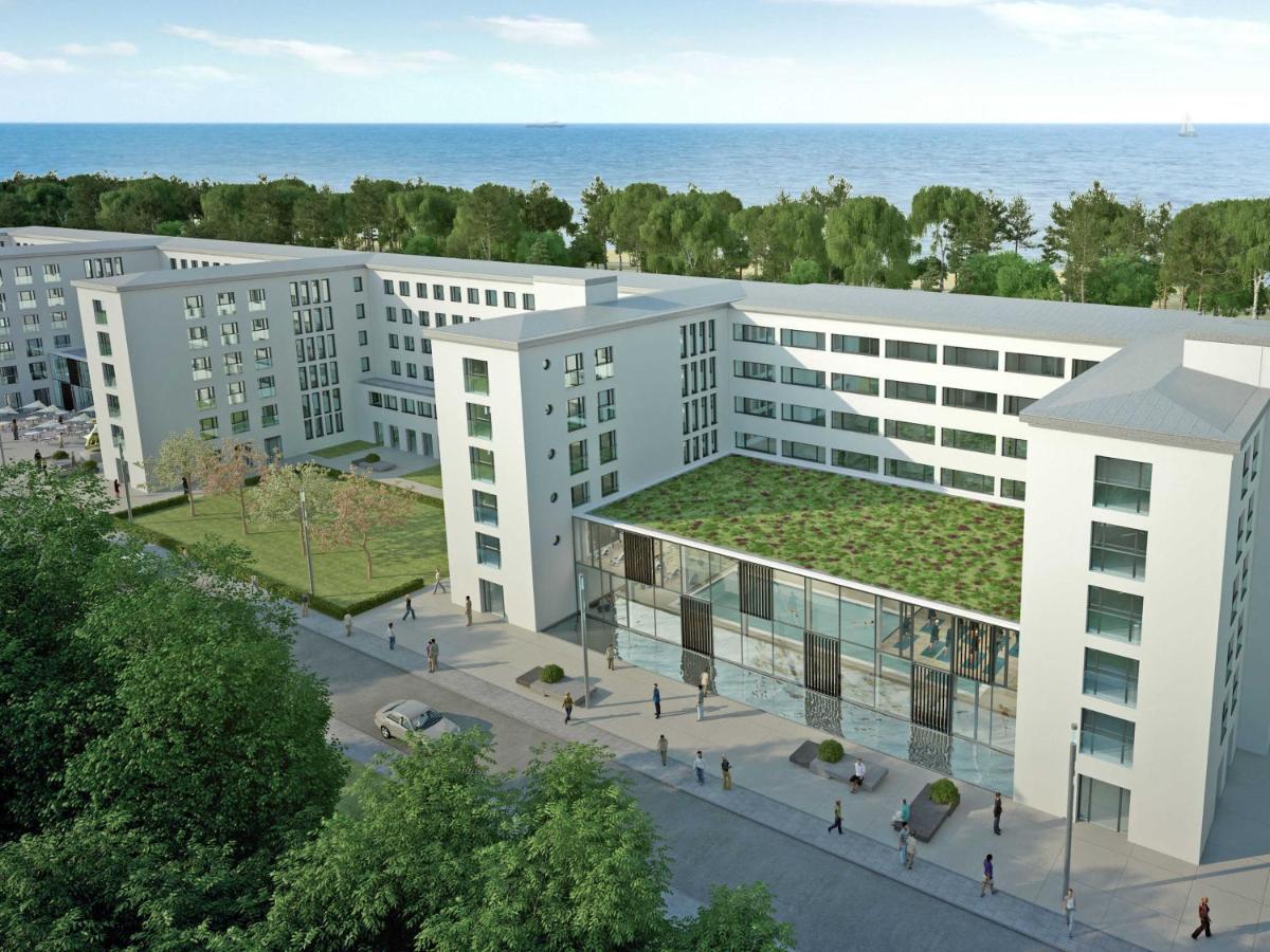 Strandresort Prora - Penthouse 504 Mit Meerblick Und Sauna Binz Exteriör bild