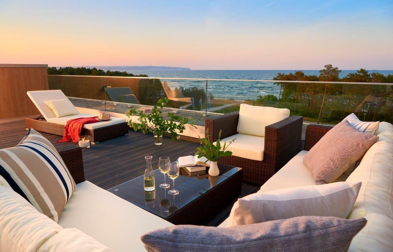 Strandresort Prora - Penthouse 504 Mit Meerblick Und Sauna Binz Exteriör bild